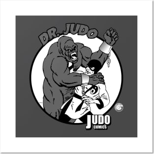 DR. JUDO VS GORILLA Posters and Art